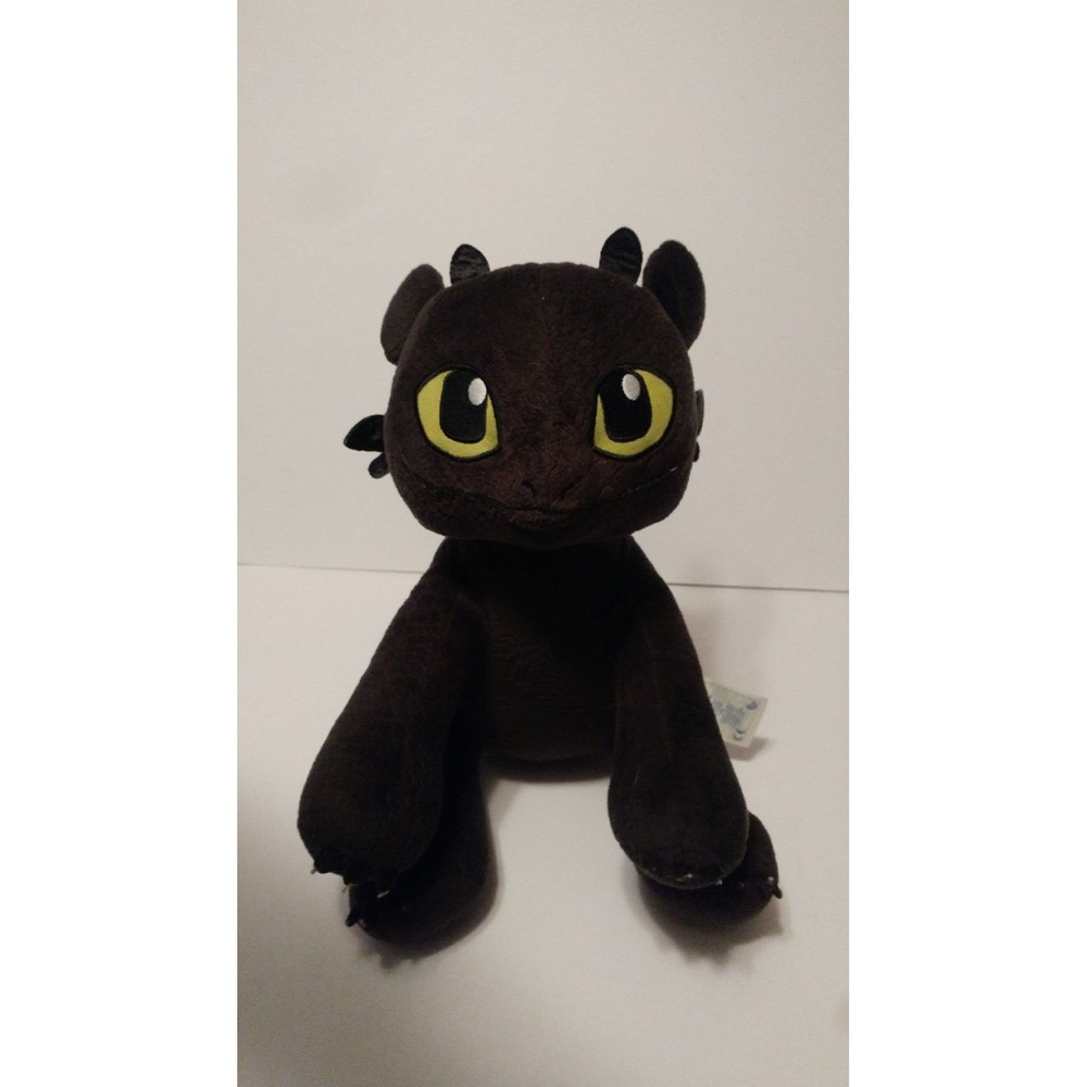Build A Bear Toothless How To Train Your Dragon Night Fury 14" w/ Wings
